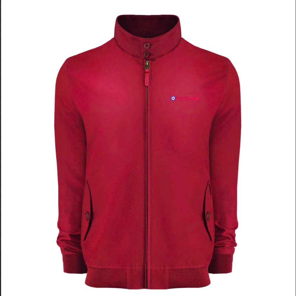Lambretta Harrington Jacket - Burgundy